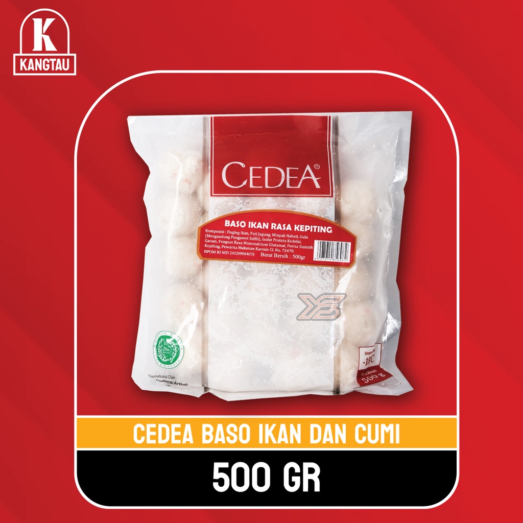 

Cedea Baso Kepiting 500GR