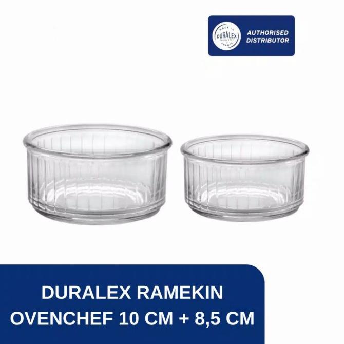 $$$$] DURALEX Ramekin Mangkok Oven/Muffin/Kue/Roti SERBAGUNA KACA ORI 100%