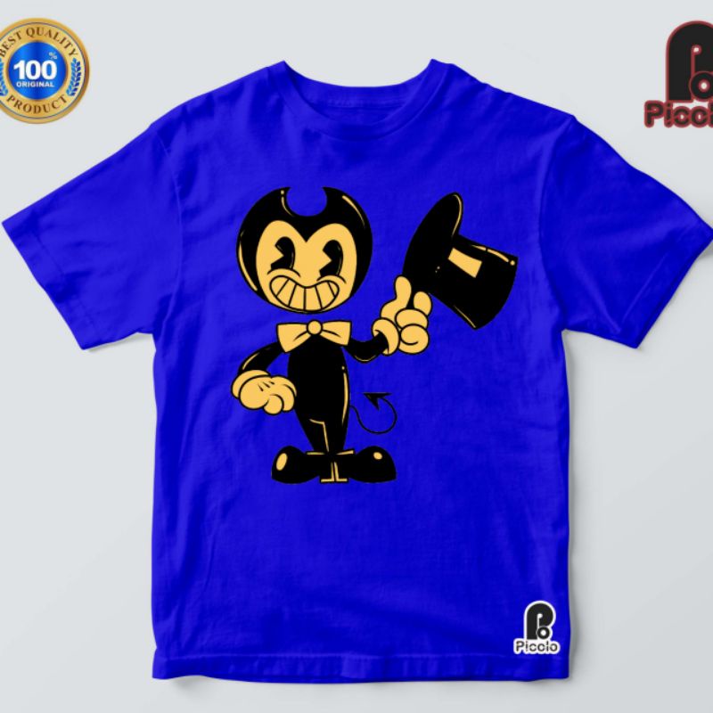 Kaos anak anak  bendy bahan premium