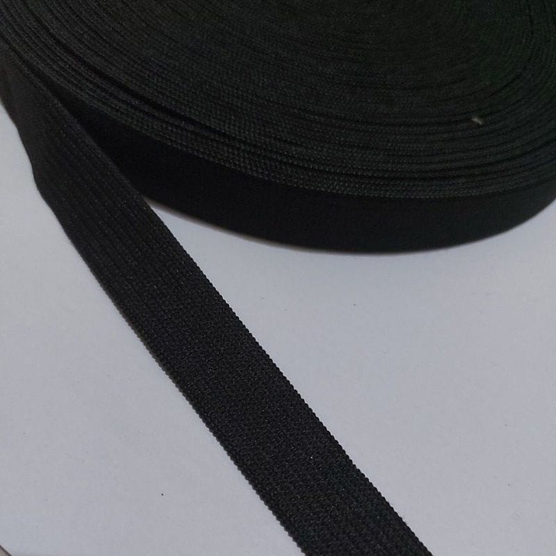 Karet Elastis hitam 1,5cm dan 2cm