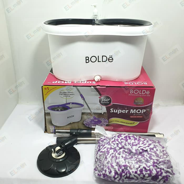 Alat pel lantai Bolde Super Mop M169X+ special edition stainless 169x