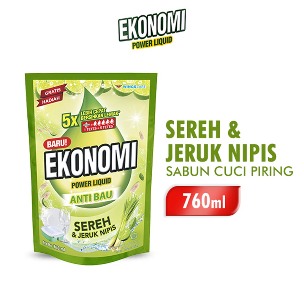 EKONOMI PENCUCI PIRING LIQUID SJ 650ML