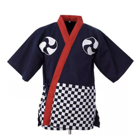 YUKATA KIMONO HAPPI HAPI SERAGAM RESTORAN TAKOYAKI SUSHI JEPANG JAPAN UNIFORM ALL SIZE