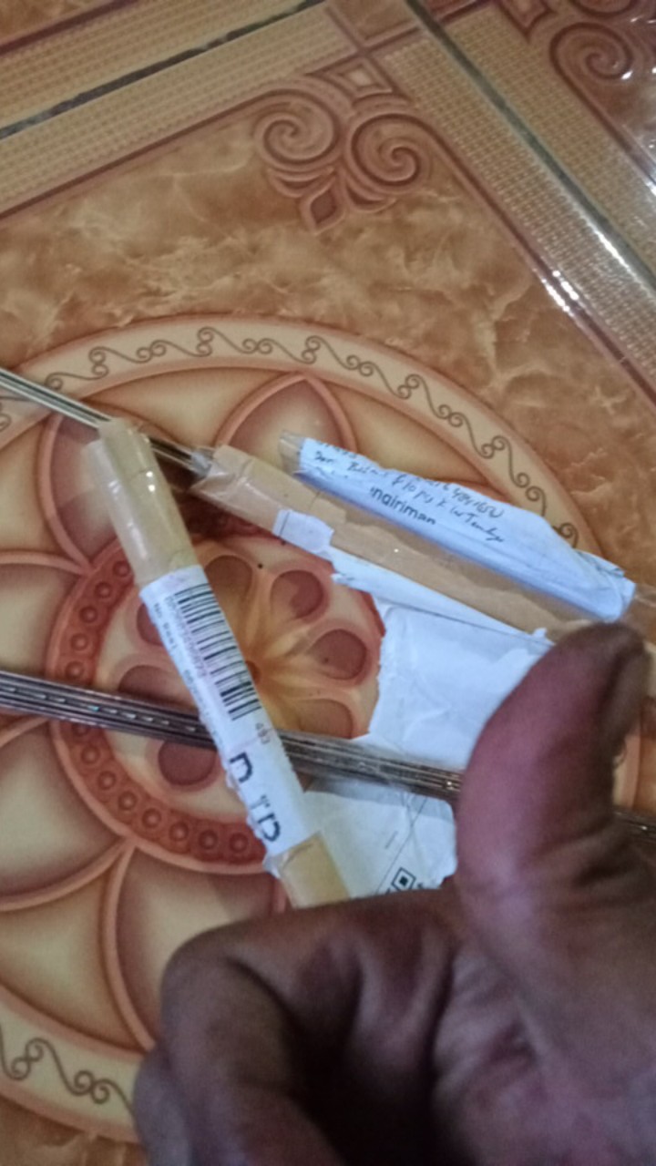 Kawat Las Kuningan=2 Mili Asli 100% Germany Panjang 1 Mtr