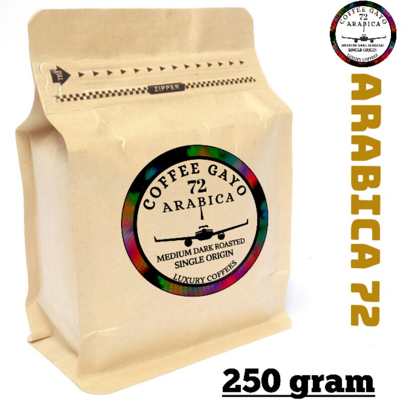 

Kopi Gayo Arabika 72 Bubuk kopi 250 gr Full Washed