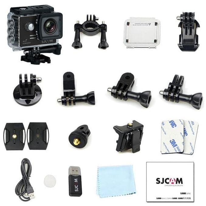 SJCAM SJ5000 WIFI Ultra HD Action Kamera 3 Way Basic 16GB