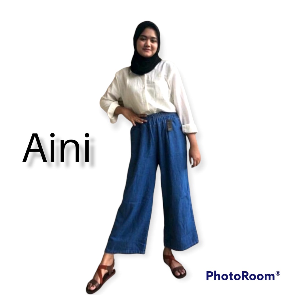 Kulot jeans MURAH / kulot  jeans POLOS / KULOT kekinian