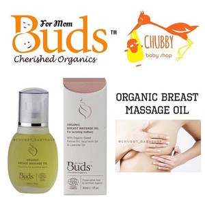 Buds for Mom Organic - Breast Massage Oil 30ml