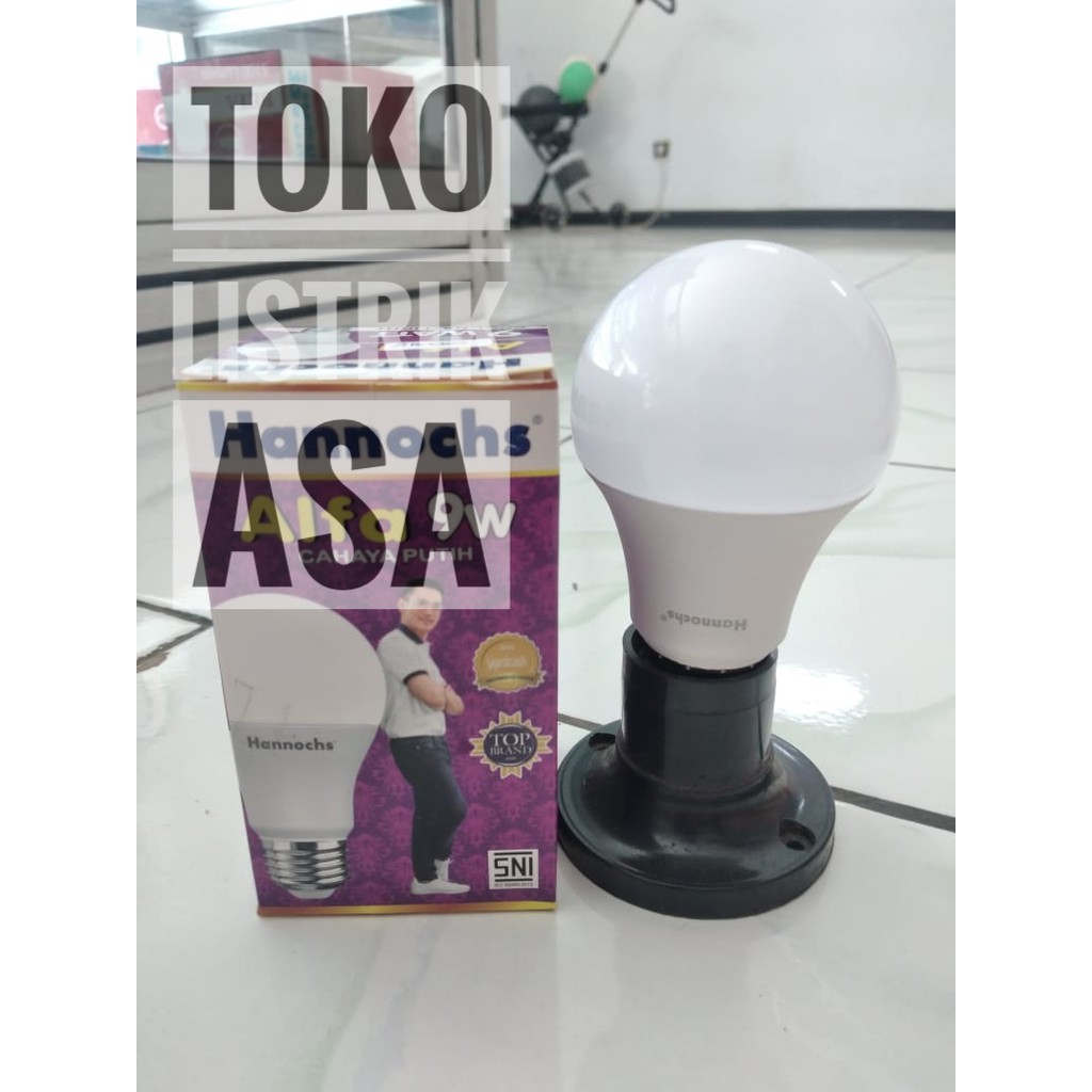 Jual Lampu Led Hannochs Alfa 9 Watt Garansi Resmi Shopee Indonesia