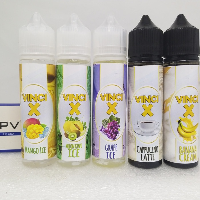 CAIRAN ASAP VINCI isi LIQUIDS 60ml 7 RASA HARGA PER BOTOL BISA COD