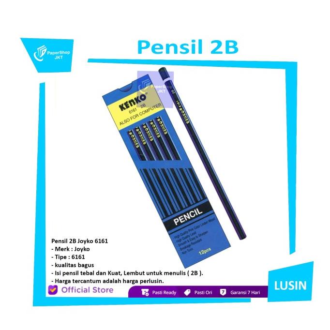 

KENKO Pensil Kayu 2B Ujian Komputer 6161 [ PERLUSIN ]