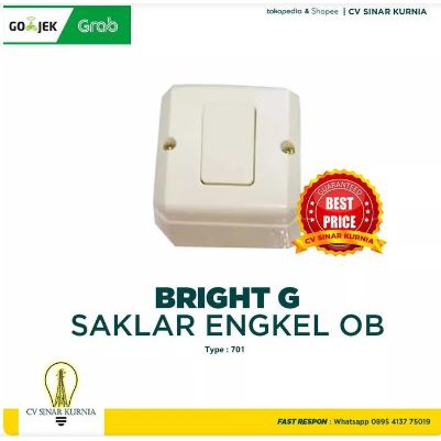 Saklar Merk Bright G 701 Engkel OB
