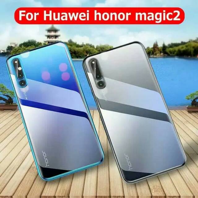Hard case huawei honor magic 2 cristal transparan case