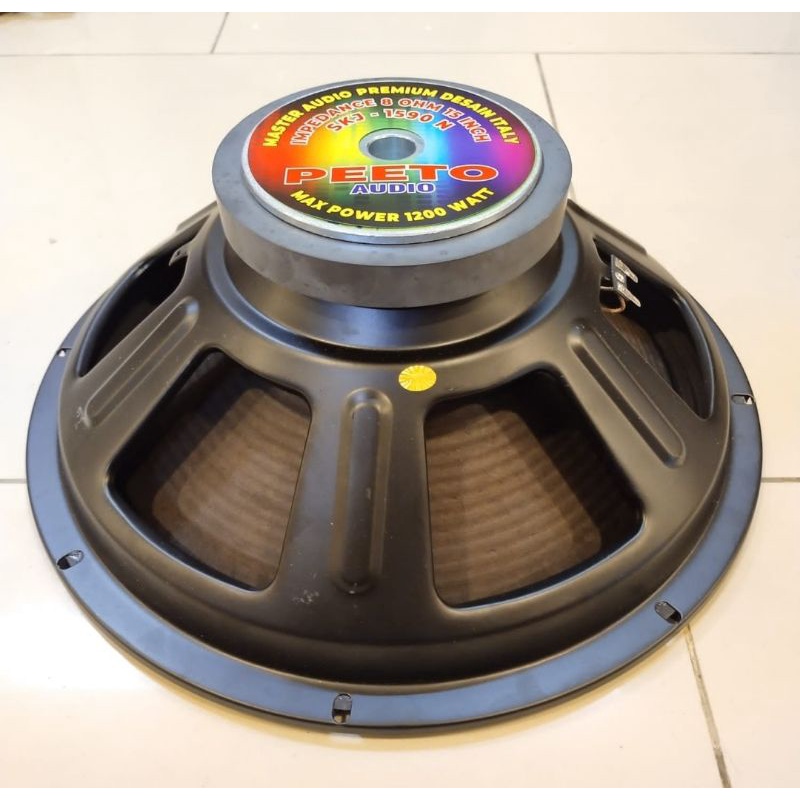 Speaker Component PEETO 15 Inch SKJ-1590 N Master Audio Premium Italy