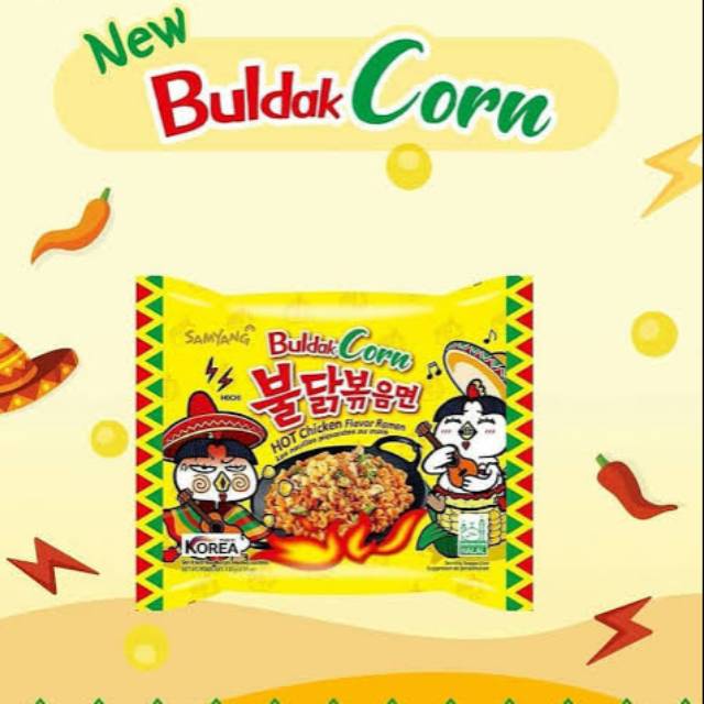 

Samyang buldak corn - halal (exp okt 2020)