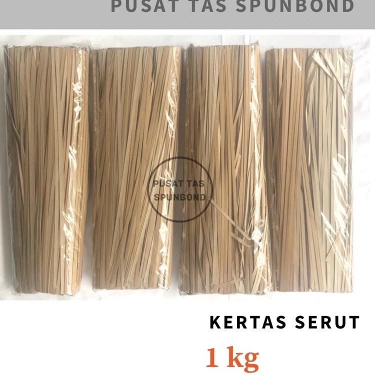 

Barang Asli Kertas Serut 1 Kg / Kertas Cacah / Shredded Paper / Kertas Suwir Packing / Kertas Coklat