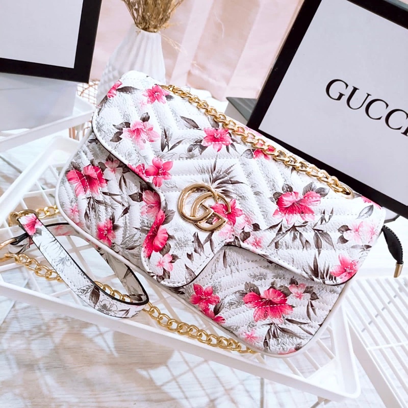 Tas Gucci Import Flower