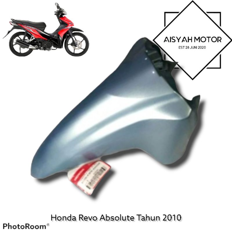 Spakbor Depan Honda Revo Absolute Warna Silver Tahun 2010