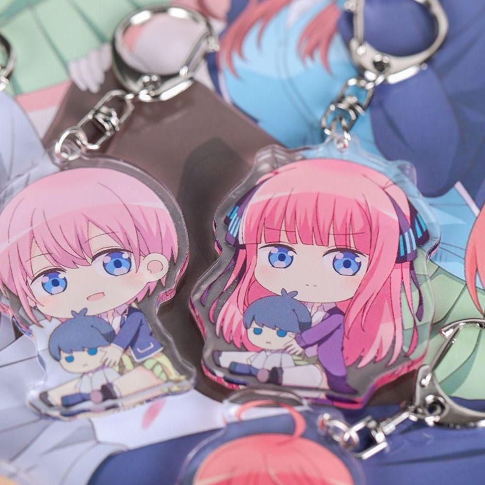 R-flower Keychain Mainan Koleksi Miku Ichika Nino The Quintessential