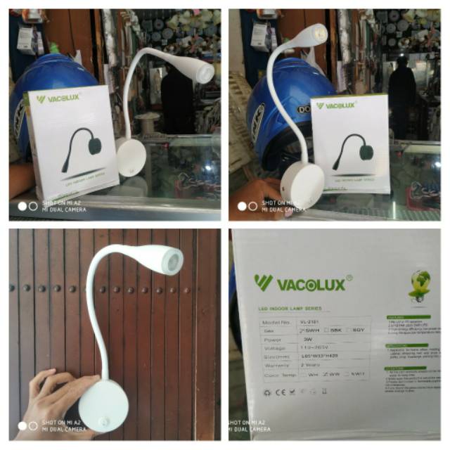 lampu dinding led flexible vacolux