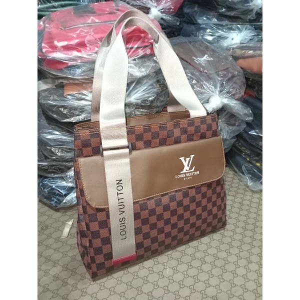 Tas Tote Kotak lv Mono Damier / sling bag /selempang