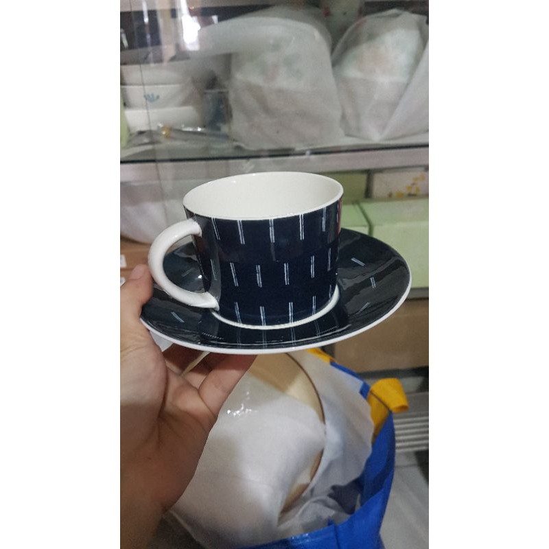 Mug Saucer cangkir Rachel Barker Saint James