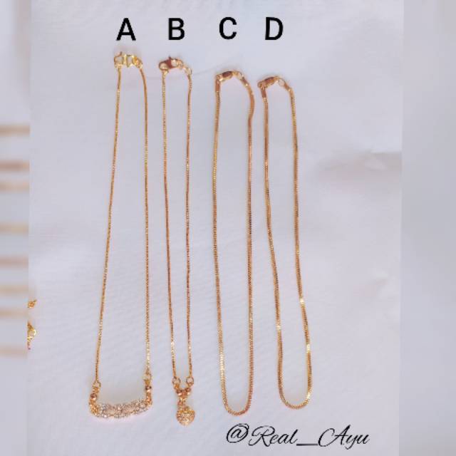 Xuping Kalung Anak Polos Dan Bandul