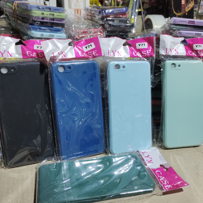 soft Case macaron Protect Camera VIVO Y71  Square edge