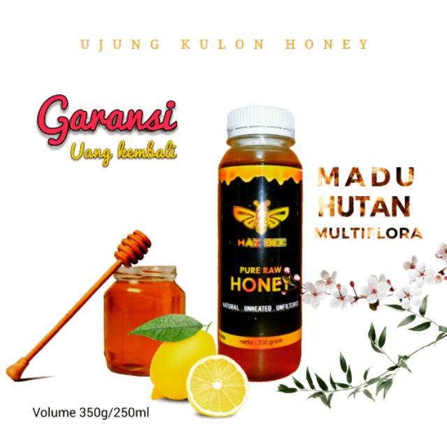 

Madu hutan Organic super Haz bee murni 100% Raw Honey