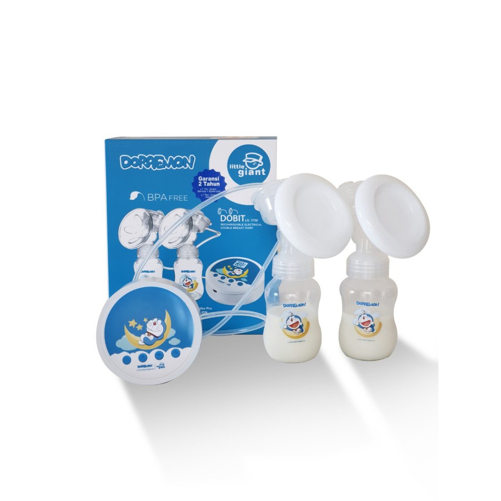 Little Giant Doraemon Dobit Rechargeable Electrical Double breast Pump