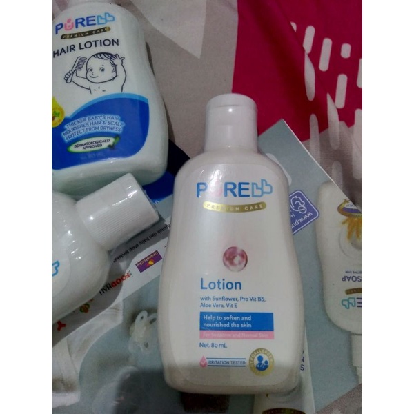 PURE BABY lotion, PURE BABY hair lotion, PROBABY lotion