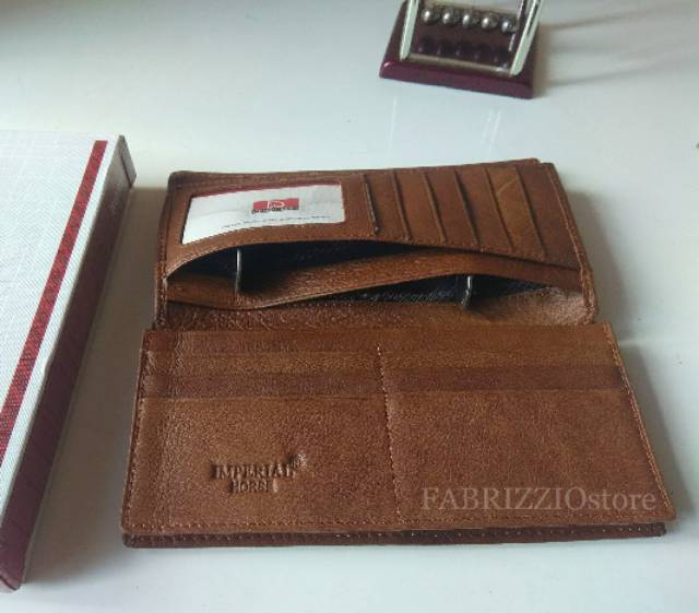 dompet panjang import kulit asli