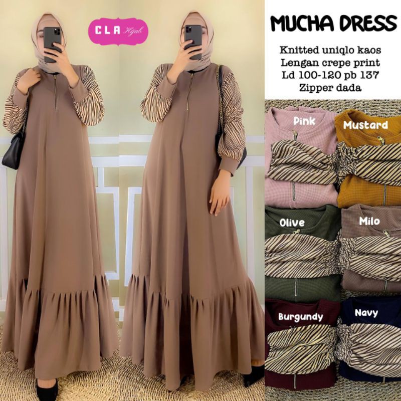 Mucha Dress | gamis murah | (cla)