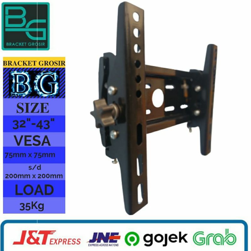 Bracket/braket/breket tv Samsung 32 24 22 20 19 inch tilt up &amp; down