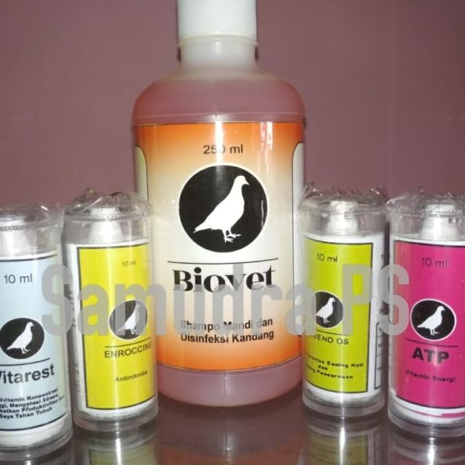 TERLARIS PAKET ALL VITAREST - Biovet Vitarest Enroccine Albend ATP Murah