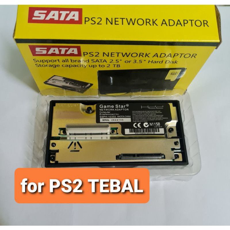 NA SATA SONY PS2 FAT TEBAL HDD NETWORK ADAPTER PS2