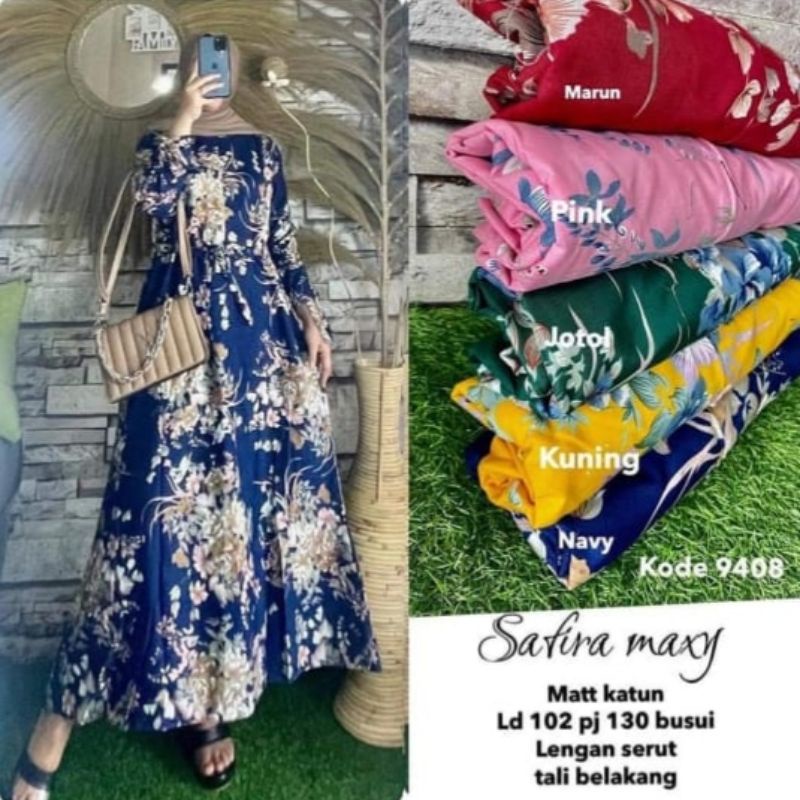 (RANDOM) GAMIS KATUN LOKAL/GAMIS KAJEP/ KATUN MURAH /GAMIS TERMURAH