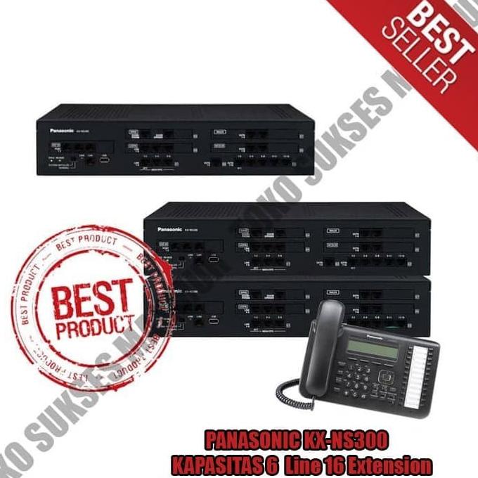 PABX Panasonic KX-NS300 Pabx 6 line 32 extension