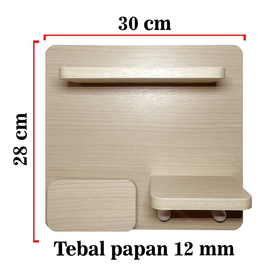 Mega_1688 Rak Dinding Minimalis / Rak Gantung Minimalis serbaguna MG946