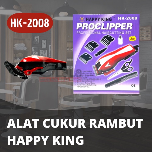 MESIN ALAT CUKUR RAMBUT PRIA PROCLIPPER HAPPY KING MURAH HK-2008