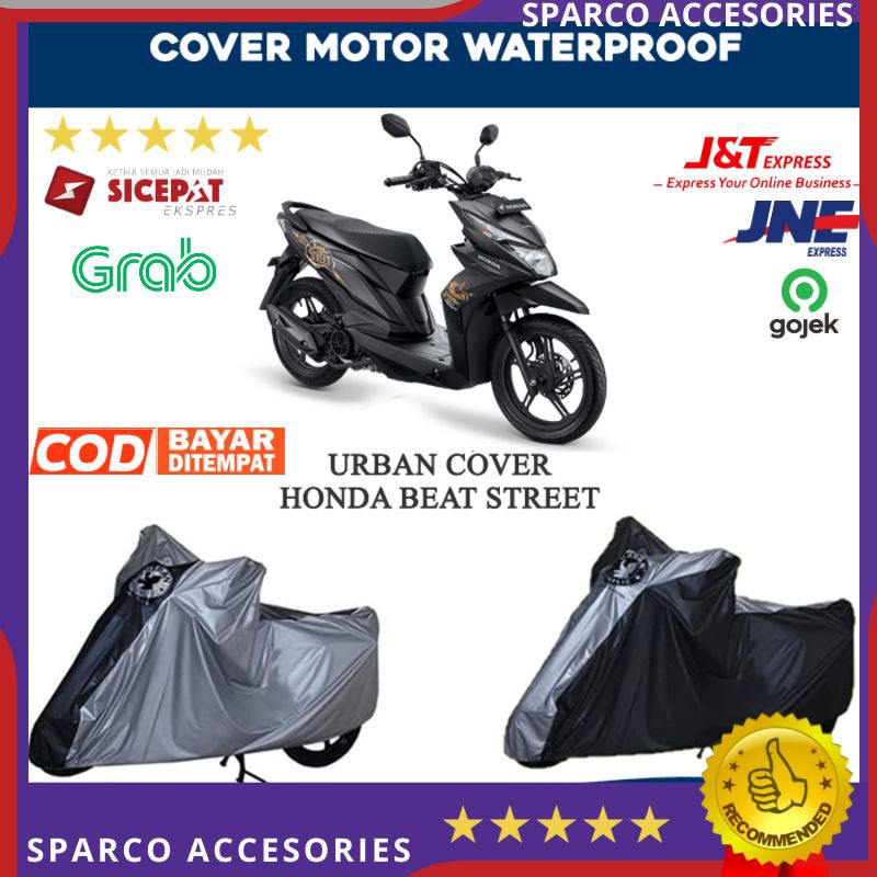 Cover Motor Honda Beat Street Urban Standar Sarung Pelindung Body Motor Selimut Motor