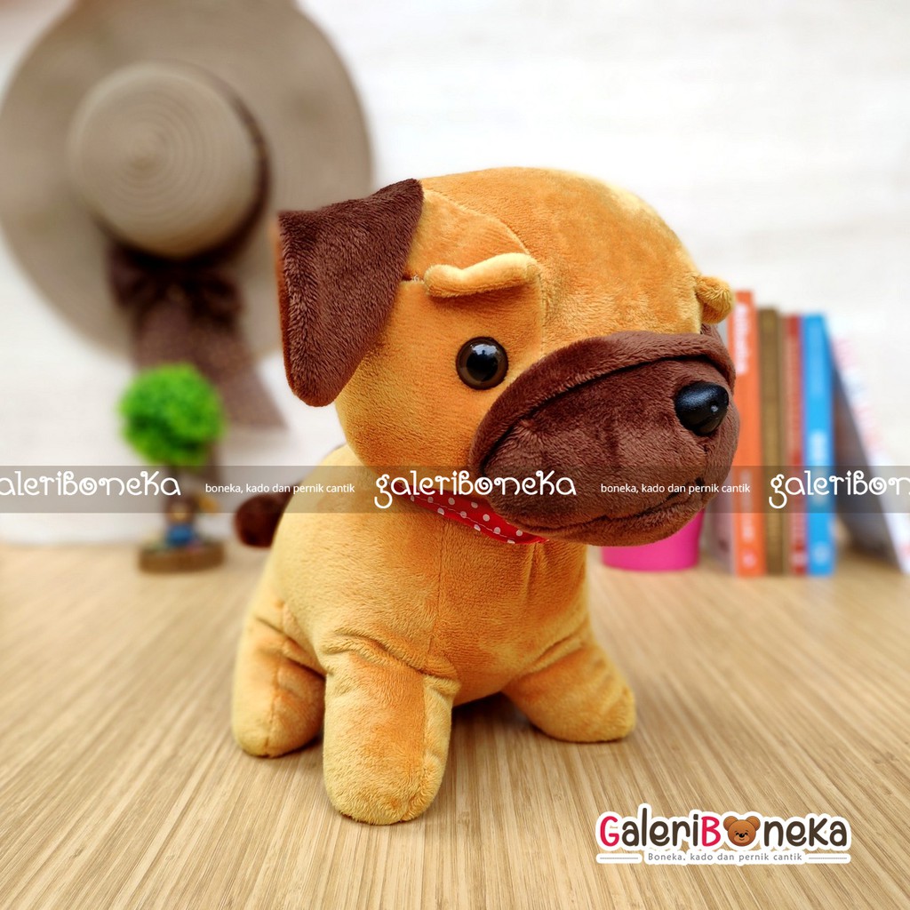 Boneka Anjing Bulldog Lucu ( HK - 807738 )