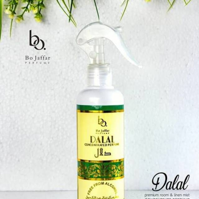 PENGHARUM RUANGAN /PARFUM PAKAIAN BO JAFFAR "DALAL" /PEWANGI ORIGINAL 250ml