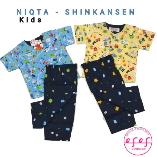 NiQta Shinkansen anak ukuran 100,110,120