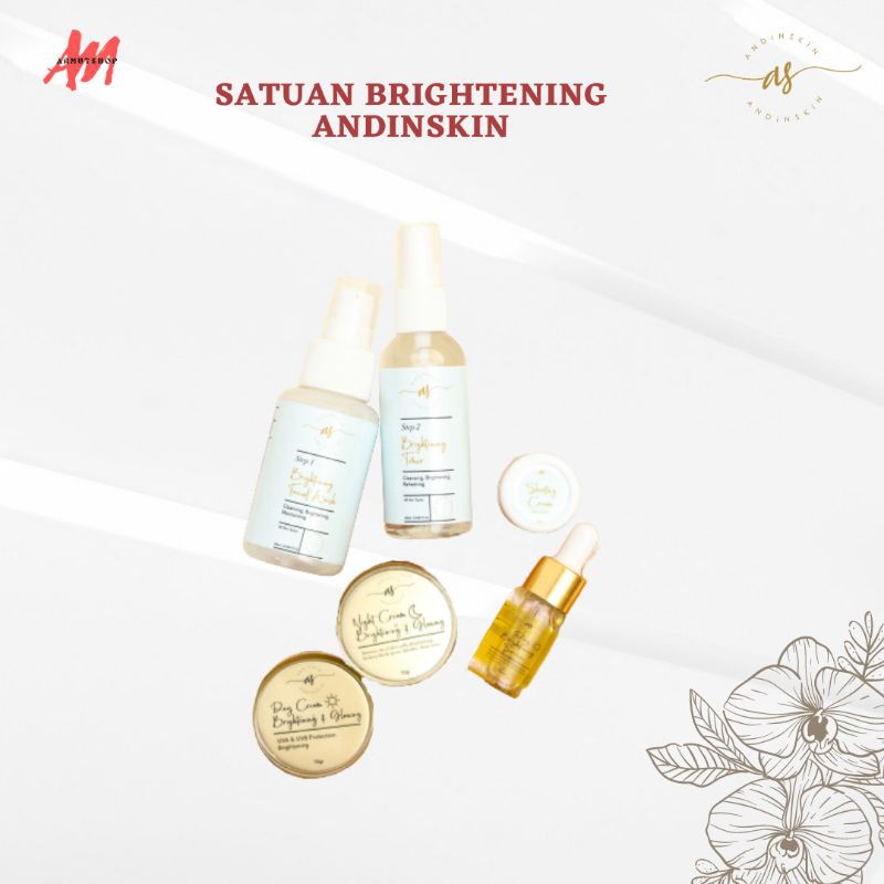 [DIST RESMI] Order Satuan Paket Brightening by Andinskin