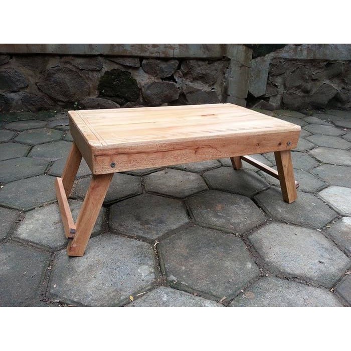 Meja Laptop Lipat Kayu