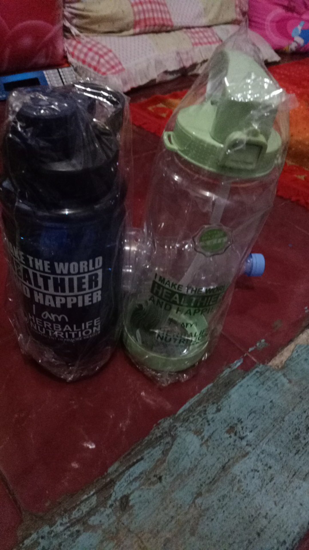 Botol Minum Herbalife Ironman Jumbo 2000ml (1kg Isi 3)