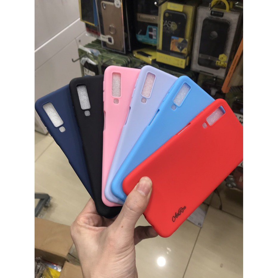 Softcase jelly case baby skin for samsung a7 2018 a750 (triple kamera)