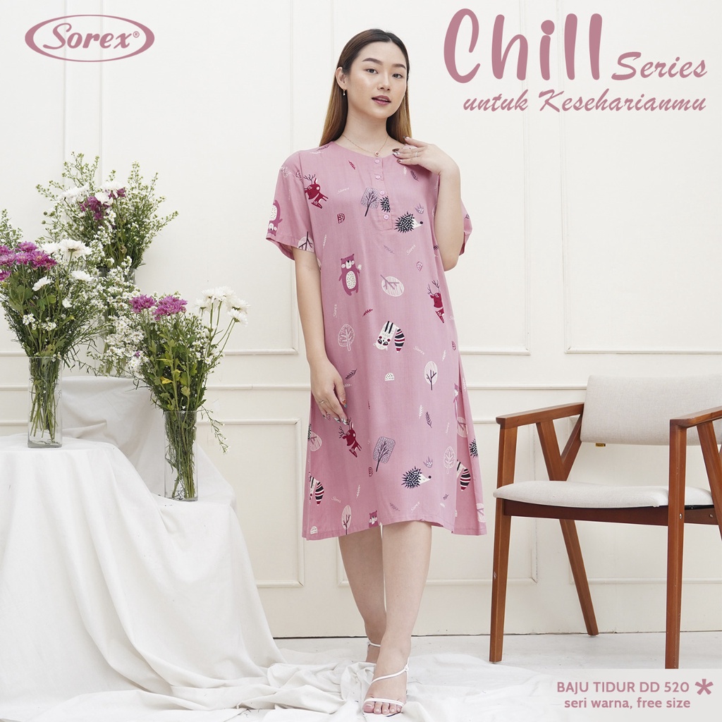 SOREX Baju Tidur Daster Wanita Orisinil/ Baju Tidur Ibu Menyusui / Piyama Sorex Premium