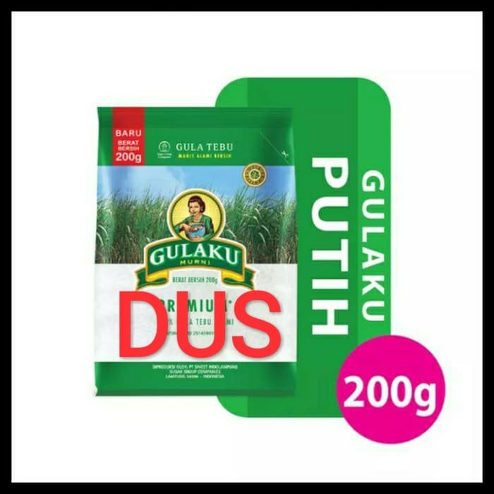 

Gula Gulaku Putih 200gram Dus 60bks